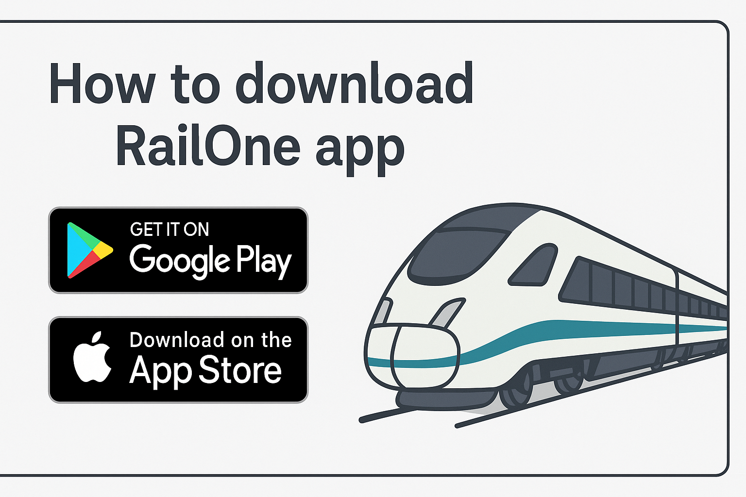 How to Download the RailOne App