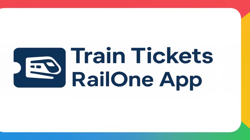 Book Train Tickets Online with RailOne App in Minutes