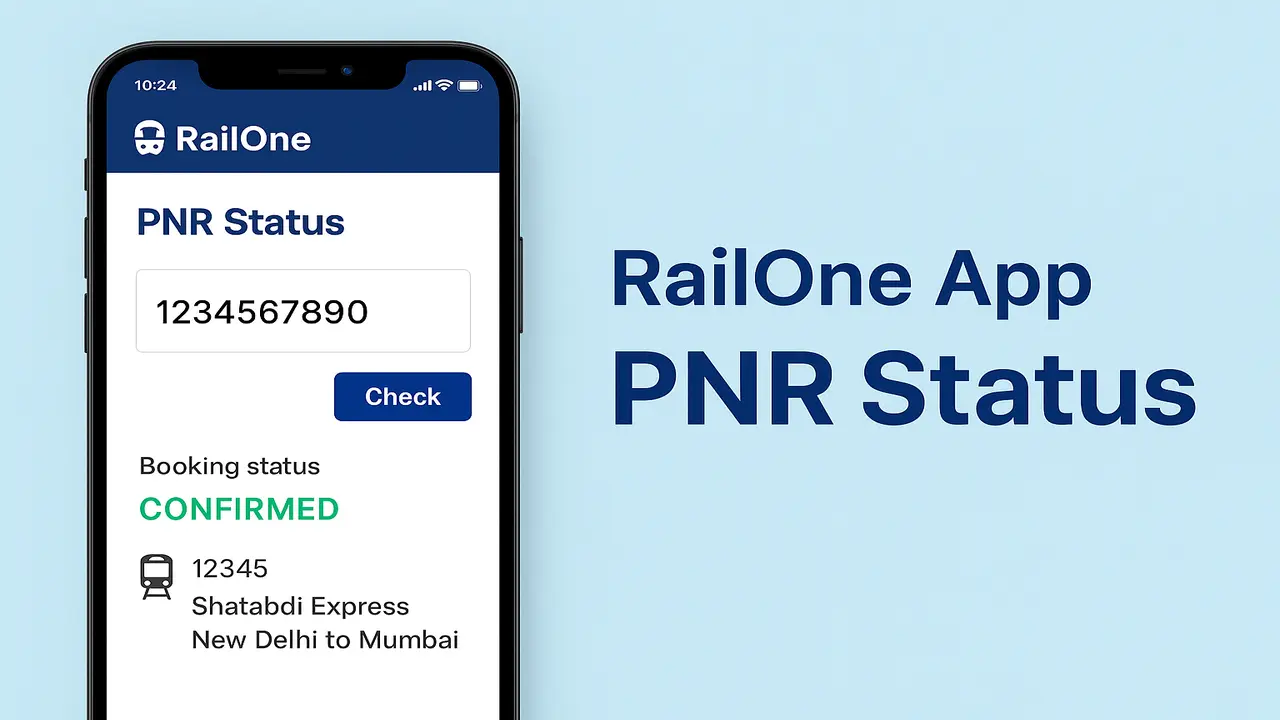 How to Check PNR Status in RailOne App