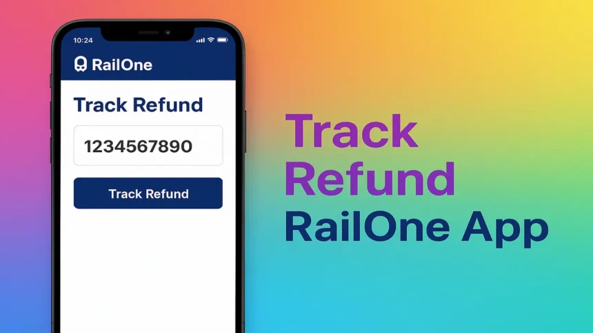 How to Track Refund on RailOne App