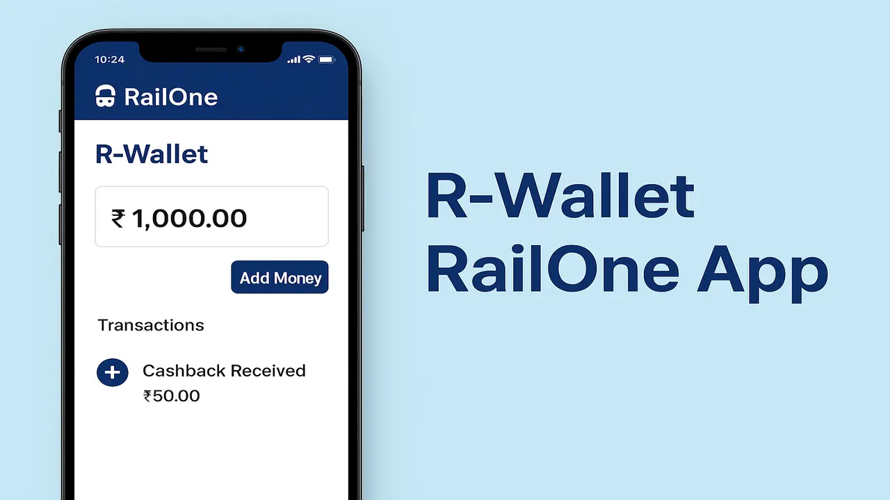 How to Use R Wallet in RailOne App